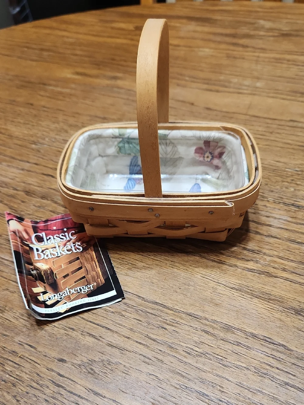 Longaberger Parsley Basket 1999